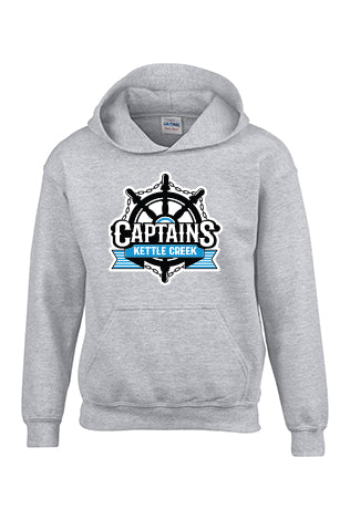 Cotton Fleece Hoodie Applique - Youth