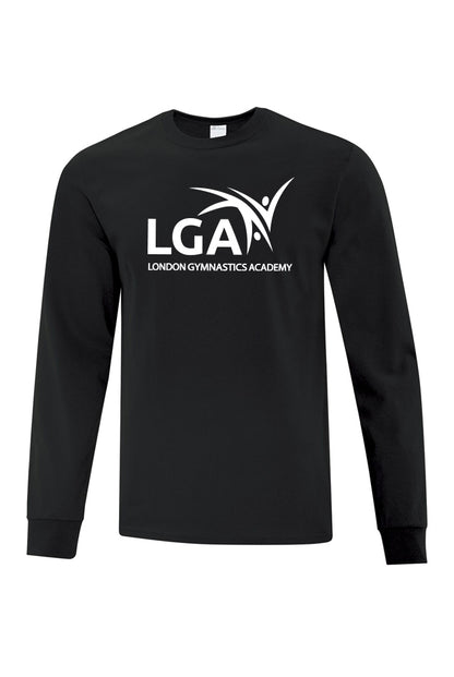 Cotton Long Sleeve Shirt - LGA Logo - Youth