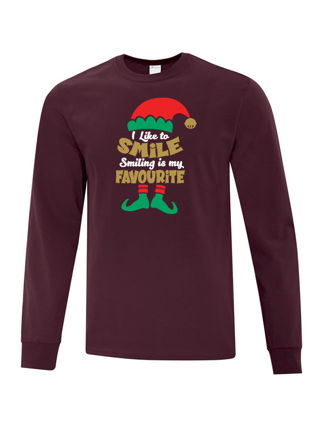 Smiling's My Favourite Longsleeve