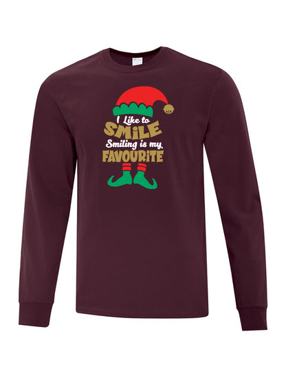 Smiling's My Favourite Longsleeve