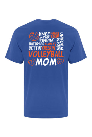 Volleyball Mom/Dad Cotton Short Sleeve