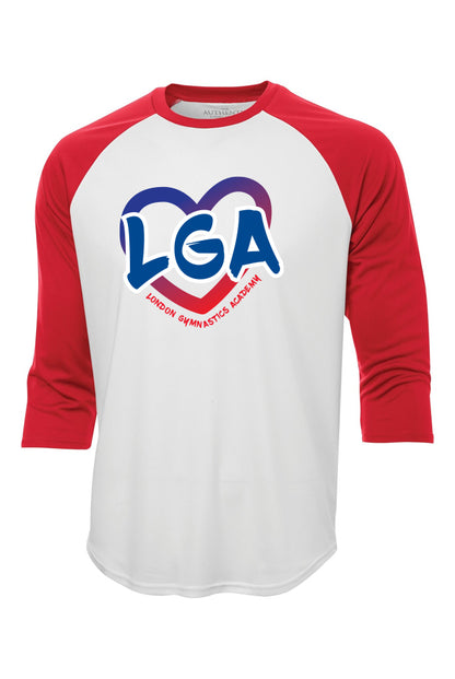 3/4 Sleeve Shirt - Heart Logo