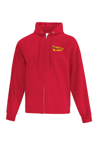 Cotton Fleece Full Zip Hoodie