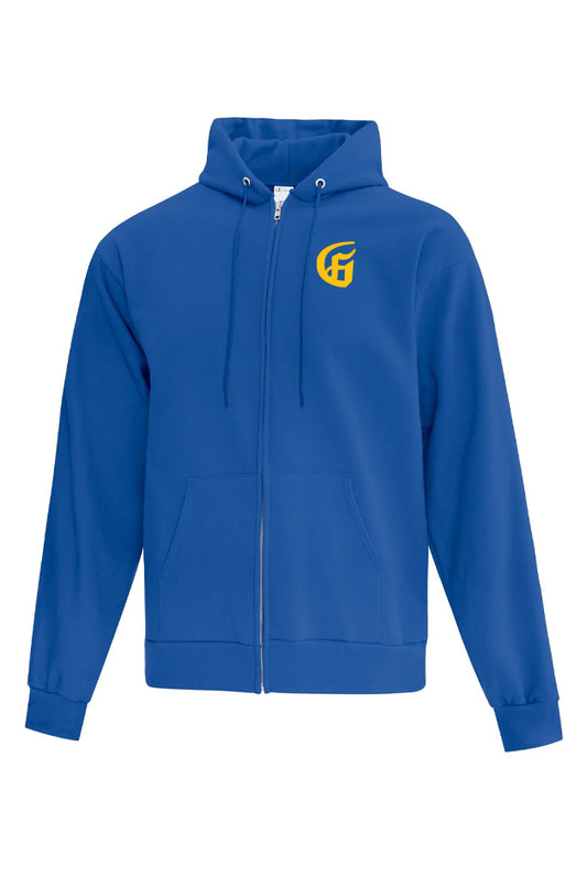 Cotton Fleece Full Zip - Youth