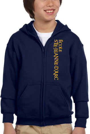 Cotton Fleece Full Zip Hoodie