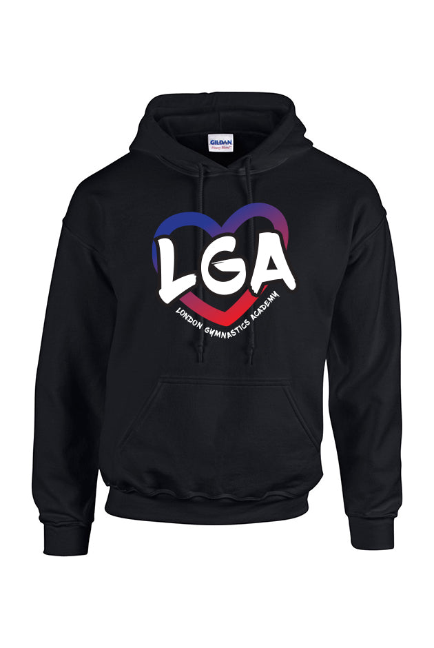 Cotton Hoodie - Heart Logo