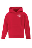 Cotton Fleece Hoodie - Left Chest - Youth