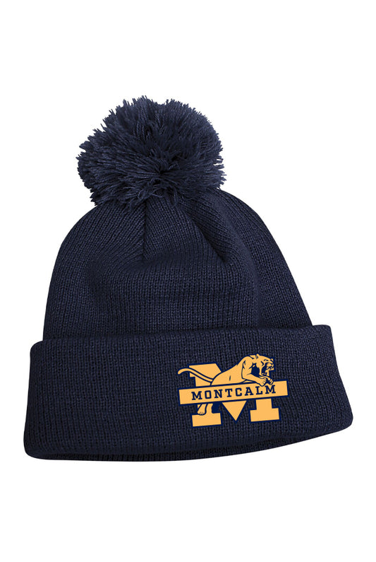 Fleece Pom Knit Toque