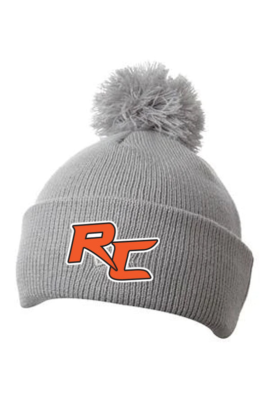 Fleece Pom Knit Toque