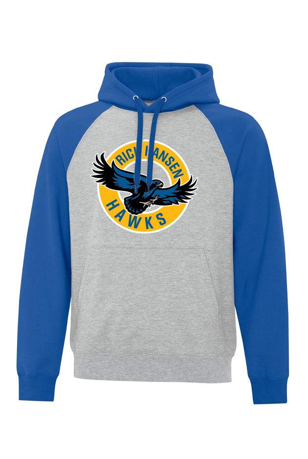 Two Tone Fleece Hoodie