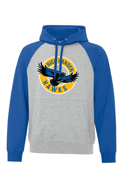 Two Tone Fleece Hoodie