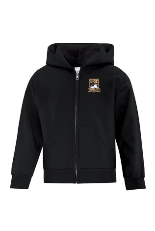 Cotton Fleece Full Zip - Youth